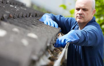 cleaning and inspecting Burstall roofs