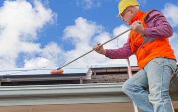 Burstall soft wash roof cleaning